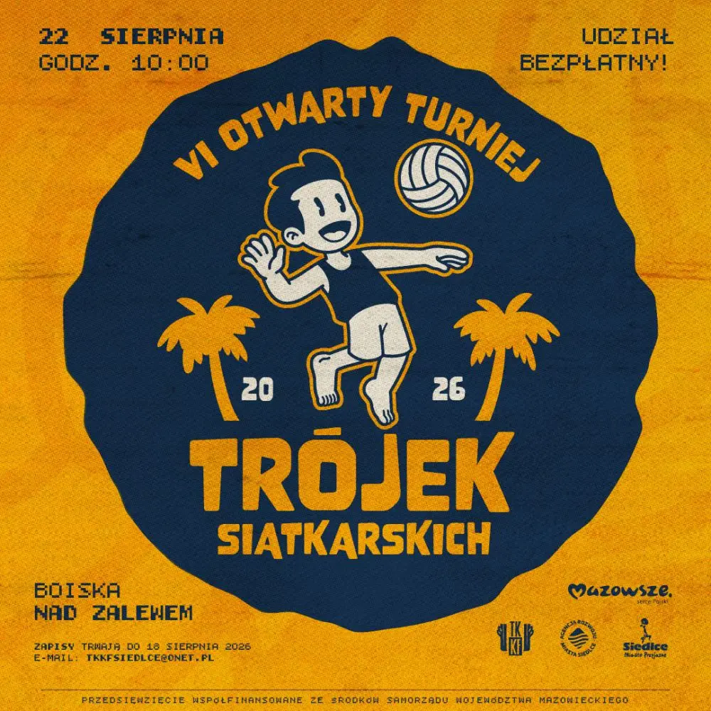 Turniej Trójek Siatkarskich w Siedlcach