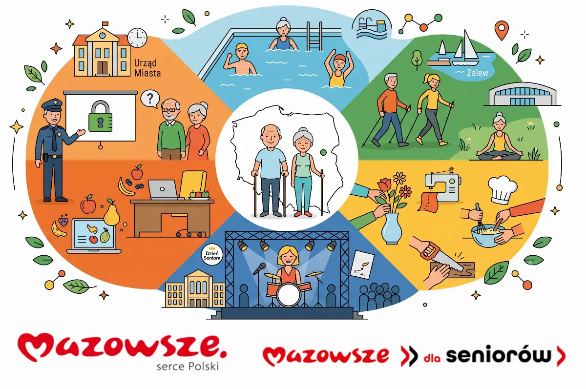 Program „Aktywni Seniorzy Miasta Siedlce” dla mieszkańców powyżej 60. roku życia